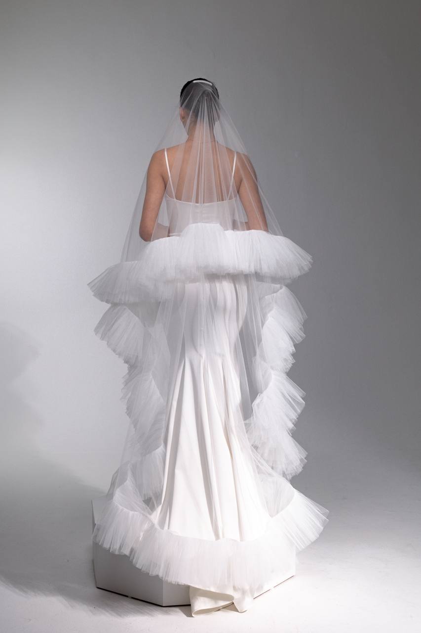 Фата Ruffles